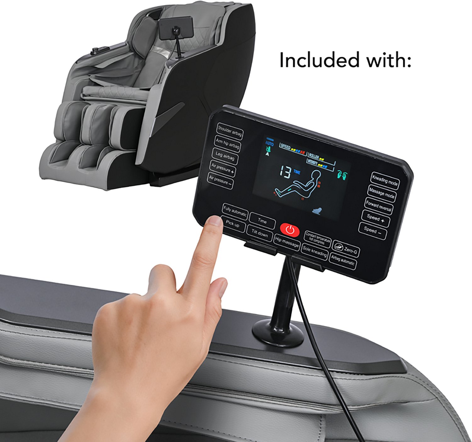 Osaki Titan Ti-H7 Massage Chair with Full Body Air Compression and Heat - view number 6