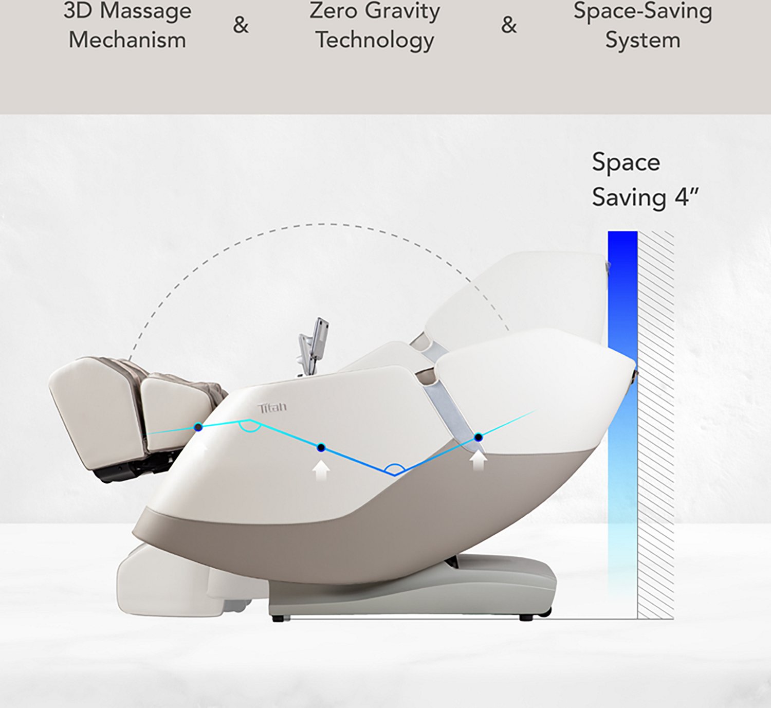 Osaki Titan Pro 3D Drift Zero Gravity Massage Chair - view number 5