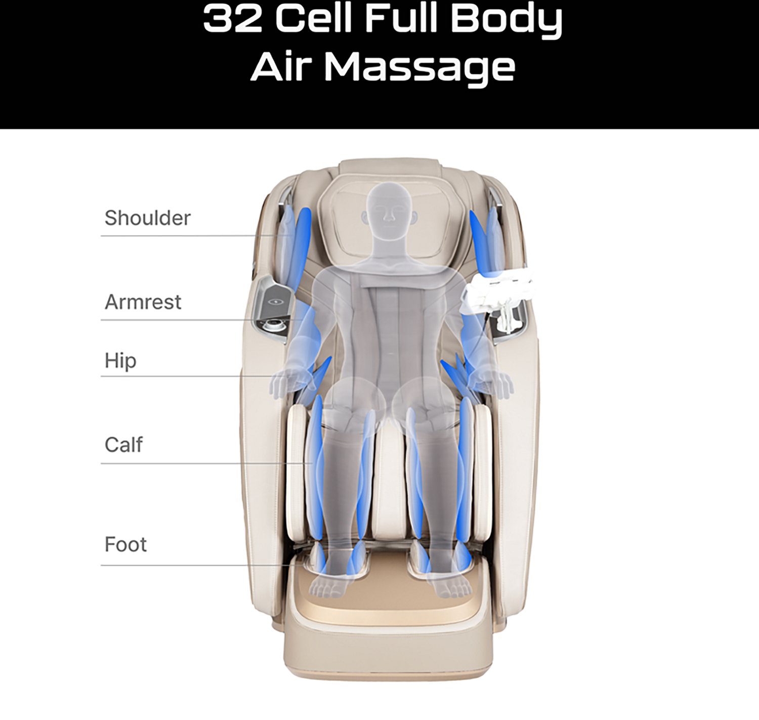 Osaki Titan TP-Ronin Zero Gravity Heating Massage Chair