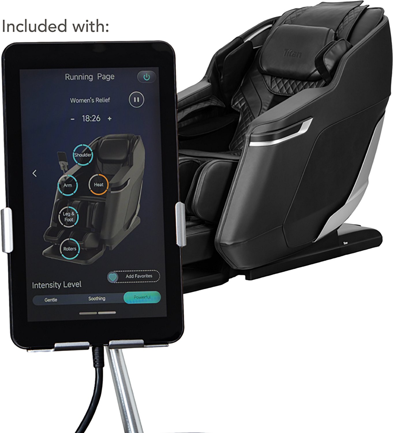 Osaki Titan Plantaris 4D Massage Chair with 360 Rocking Foot Massage - view number 6