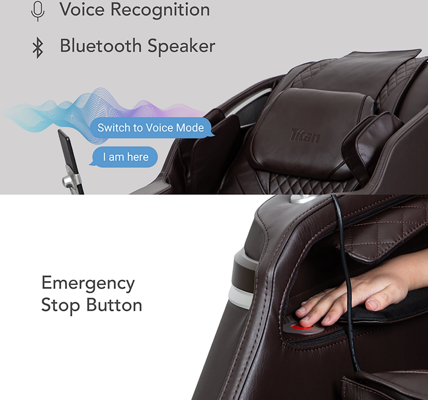 Osaki Titan Plantaris 4D Massage Chair with 360 Rocking Foot Massage
