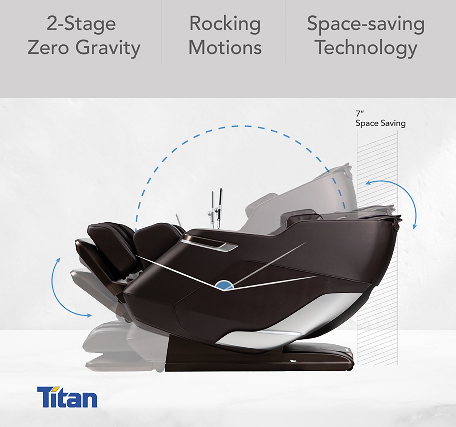 Osaki Titan Plantaris 4D Massage Chair with 360 Rocking Foot Massage