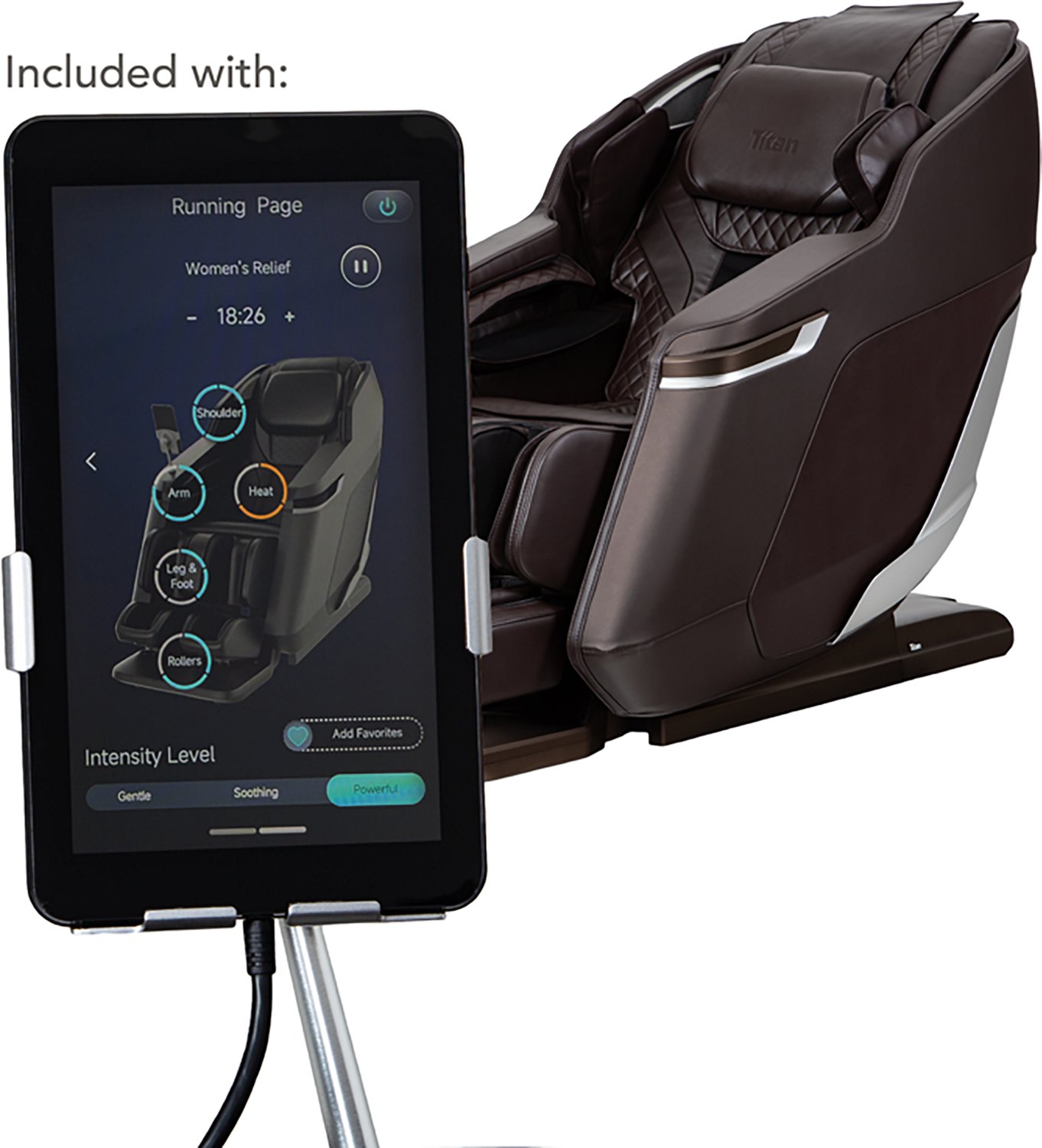 Osaki Titan Plantaris 4D Massage Chair with 360 Rocking Foot Massage