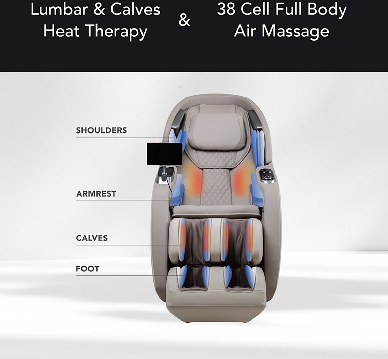 Osaki Bravo Duo Zero Gravity Dual-Mechanism Massage Chair