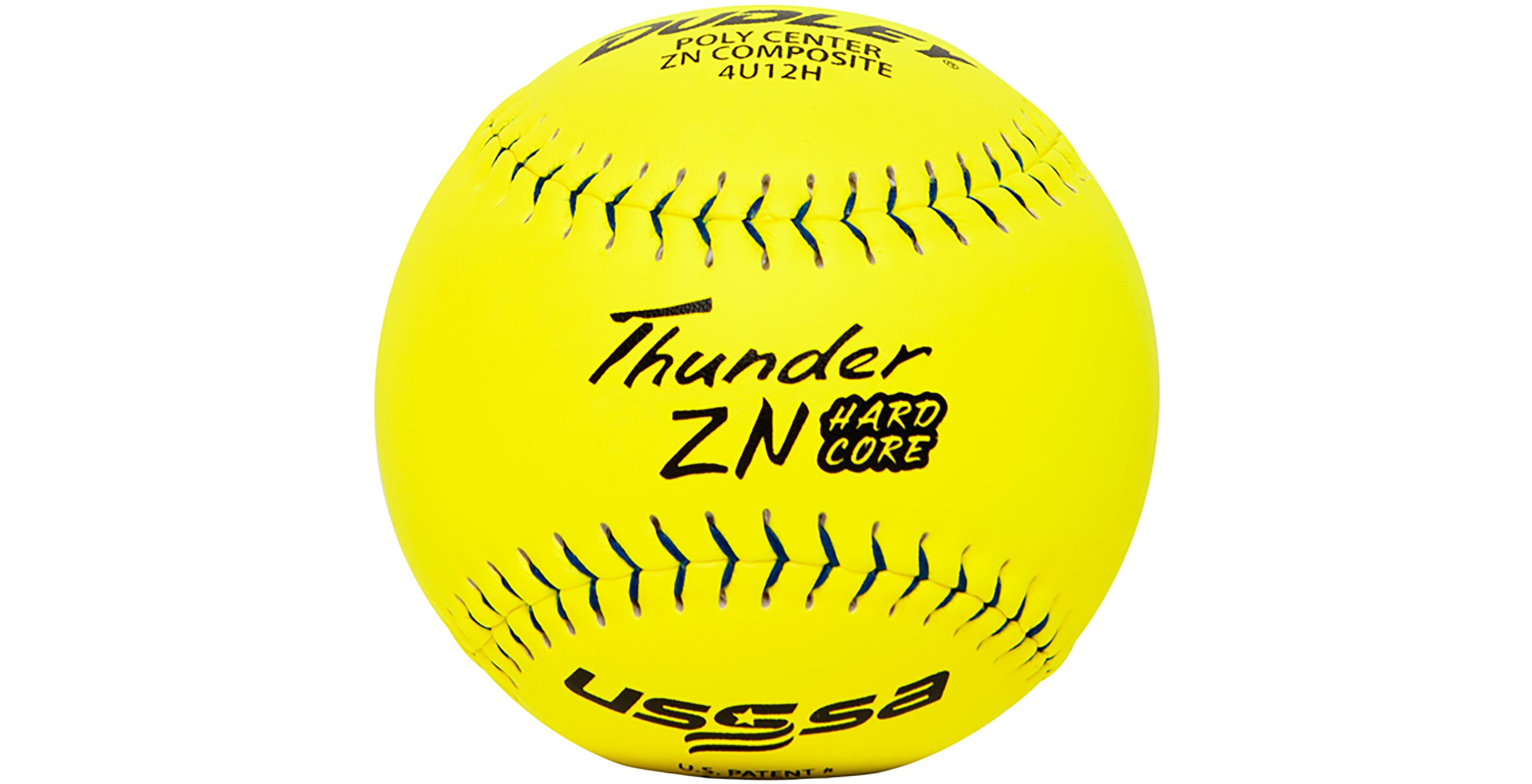 Dudley 12 in USSSA Thunder ZN Hard Core Slow-Pitch Softballs 6-Pack