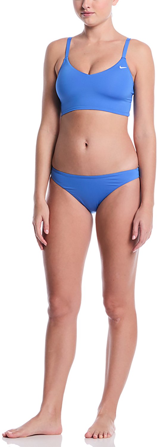 Nike Women's Effortless Essential V-Neck Midkini Swim Top - view number 3