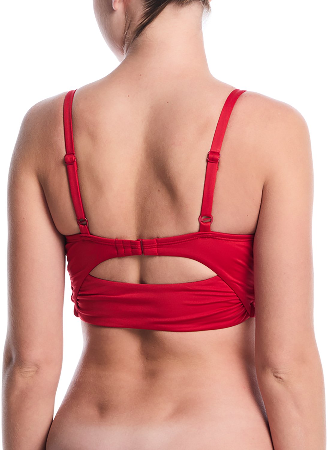 Nike Women's Effortless Essential V-Neck Midkini Swim Top - view number 2