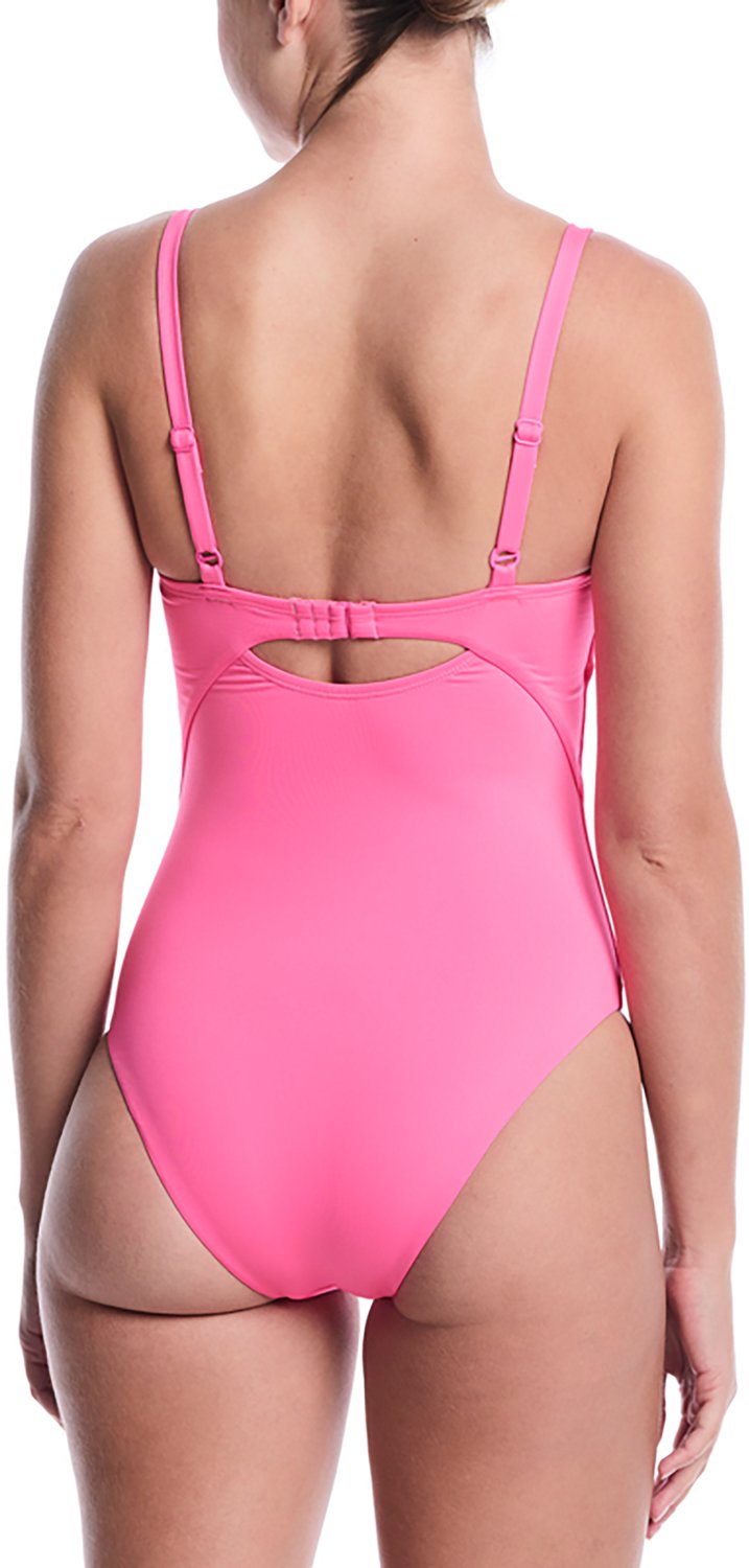 Nike Women's Effortless Essential V-Neck One Piece Swimsuit - view number 2