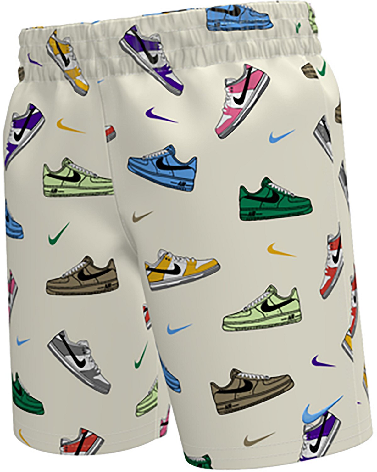 Nike Boys’ Solid Long Sleeve Hydroguard and Multi Sneaker 5" Volley Set - view number 3