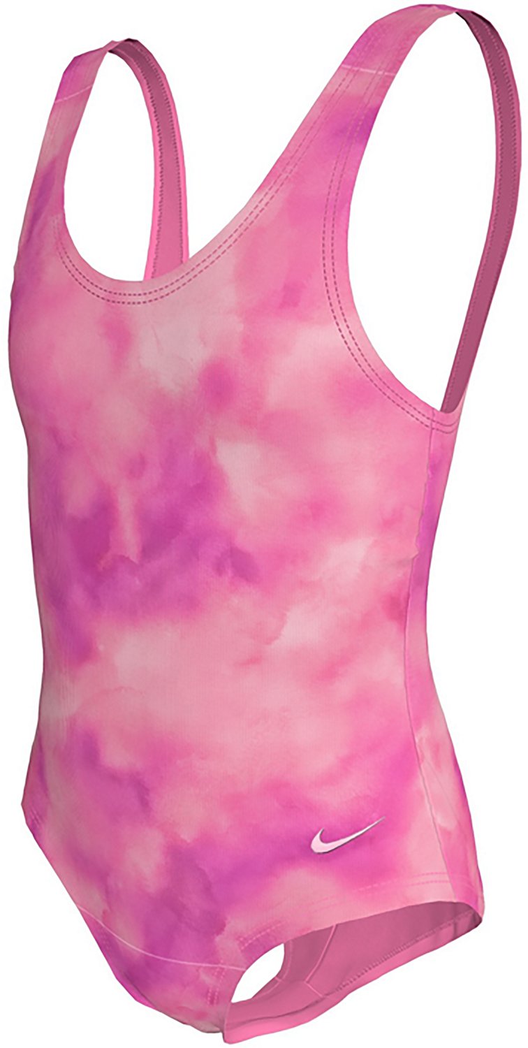 Nike Girls' Swim Aquatic Awe-U-Back One-Piece Swimsuit - view number 2
