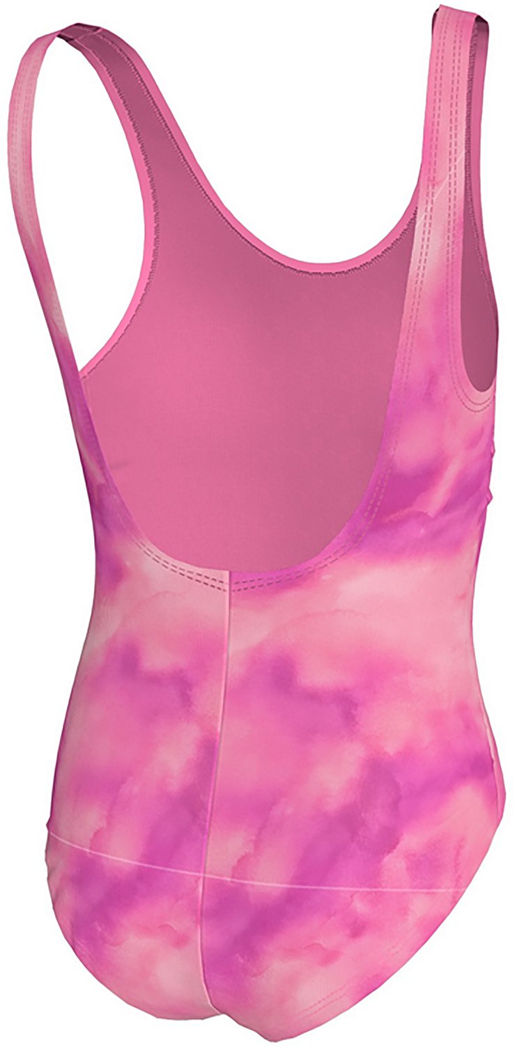 Nike Girls' Swim Aquatic Awe-U-Back One-Piece Swimsuit - view number 3