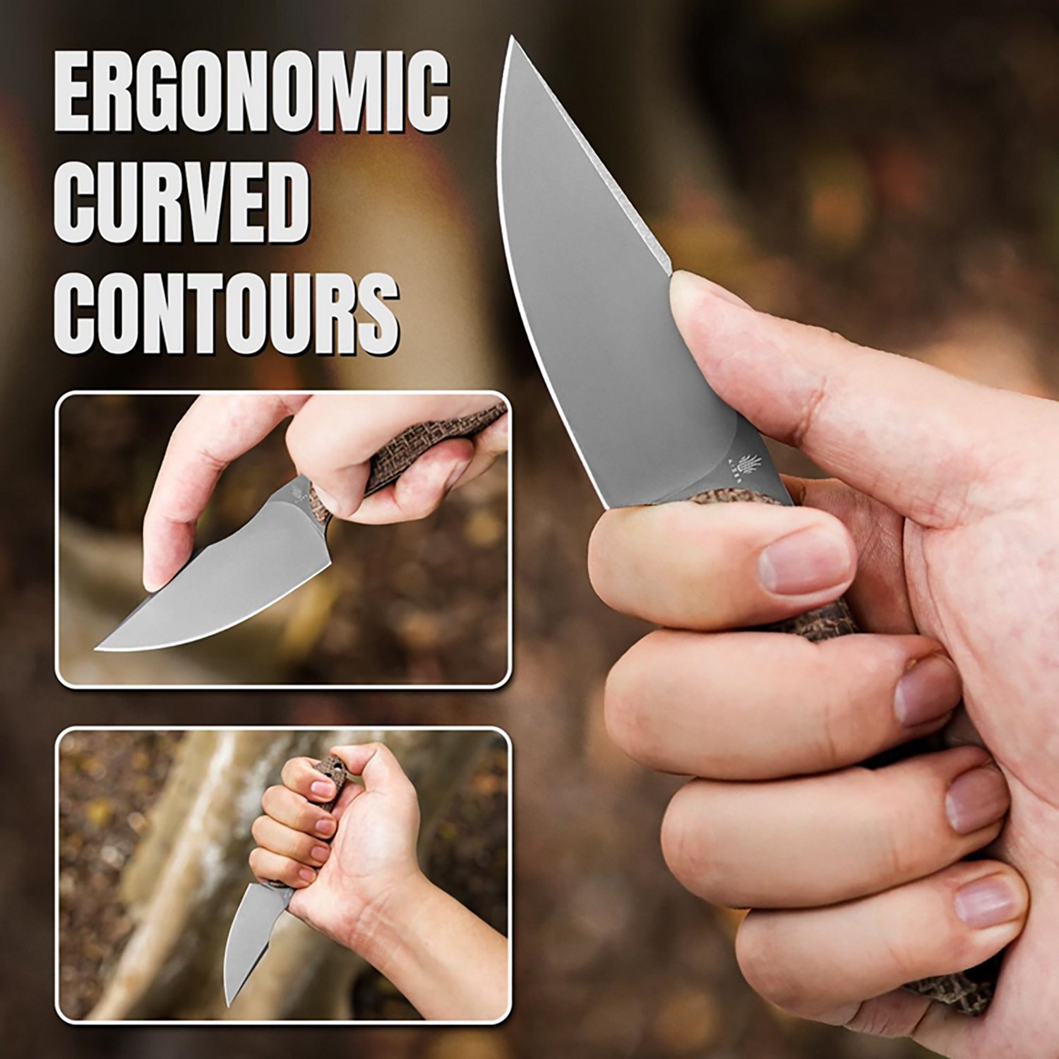 Kizer Mini Harpoon Fixed Blade Knife - view number 4