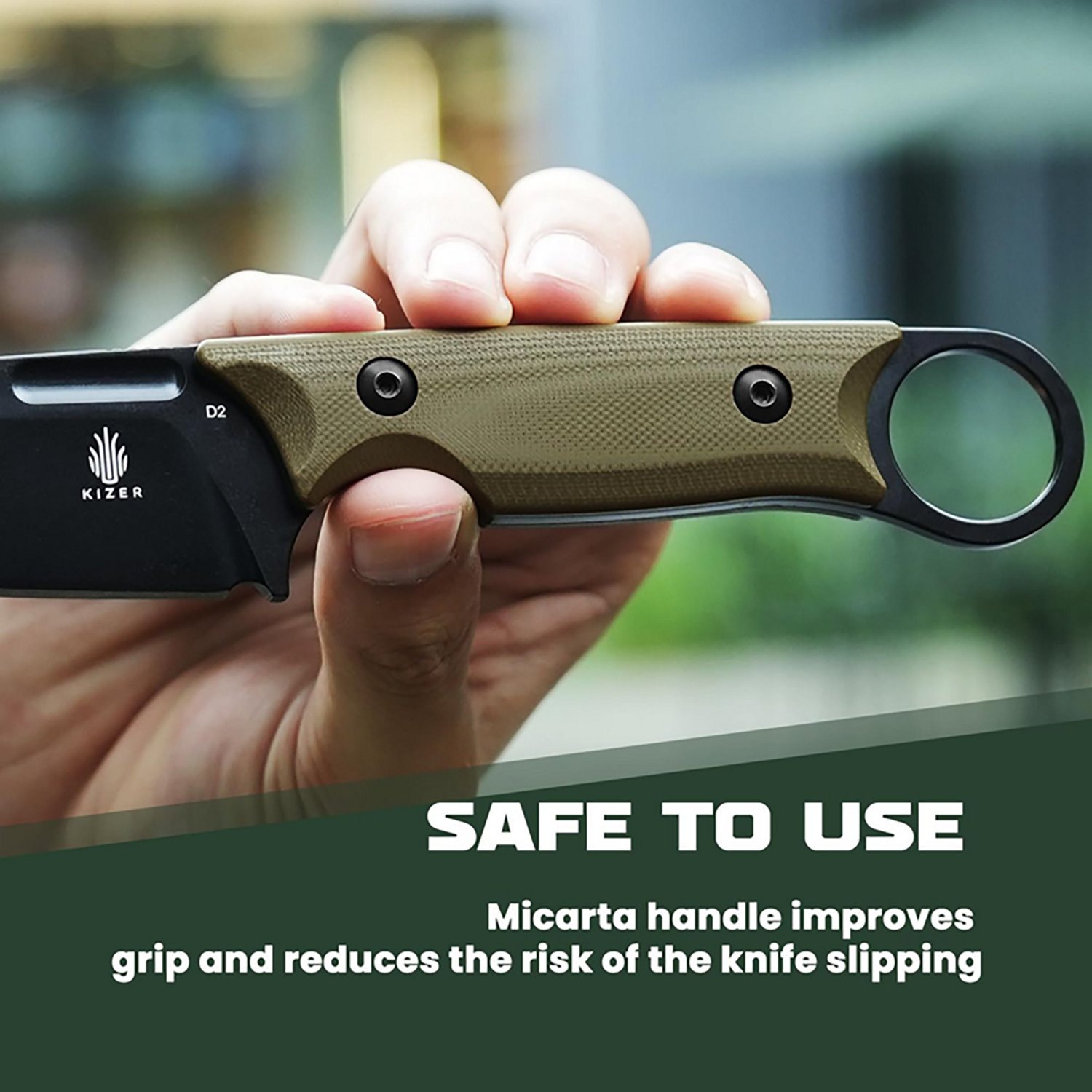 Kizer Cabox Fixed Blade Knife - view number 3