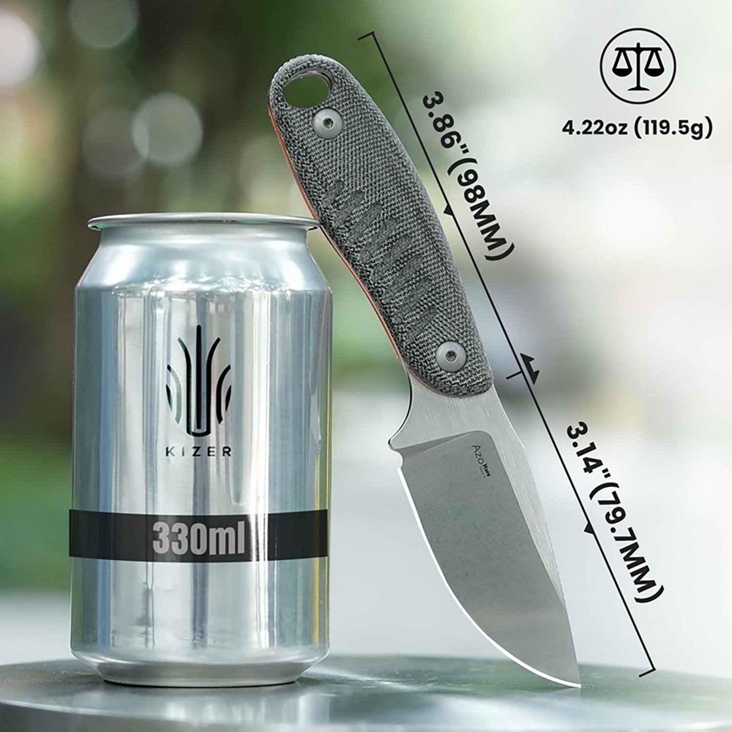 Kizer Hare Fixed Blade Knife - view number 8