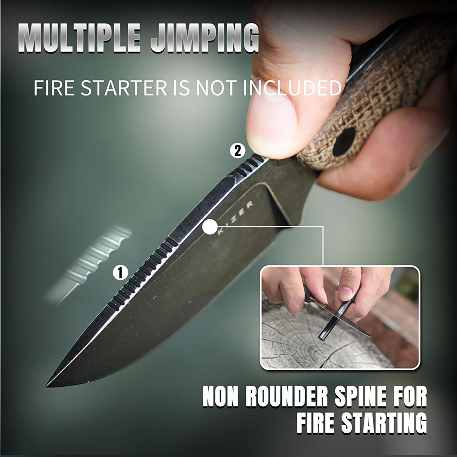 Kizer Hare Fixed Blade Knife - view number 3