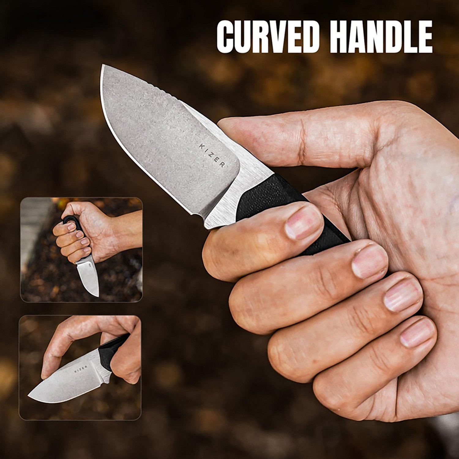 Kizer Beaver Fixed Blade Knife - view number 4