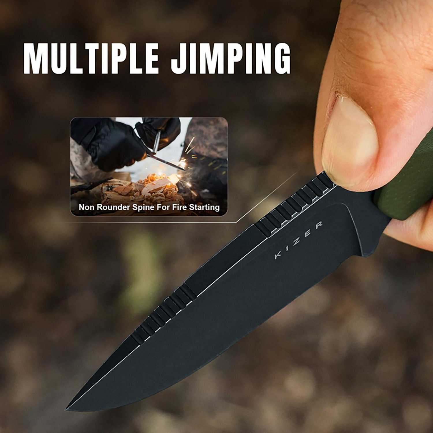 Kizer Beaver Fixed Blade Knife - view number 2