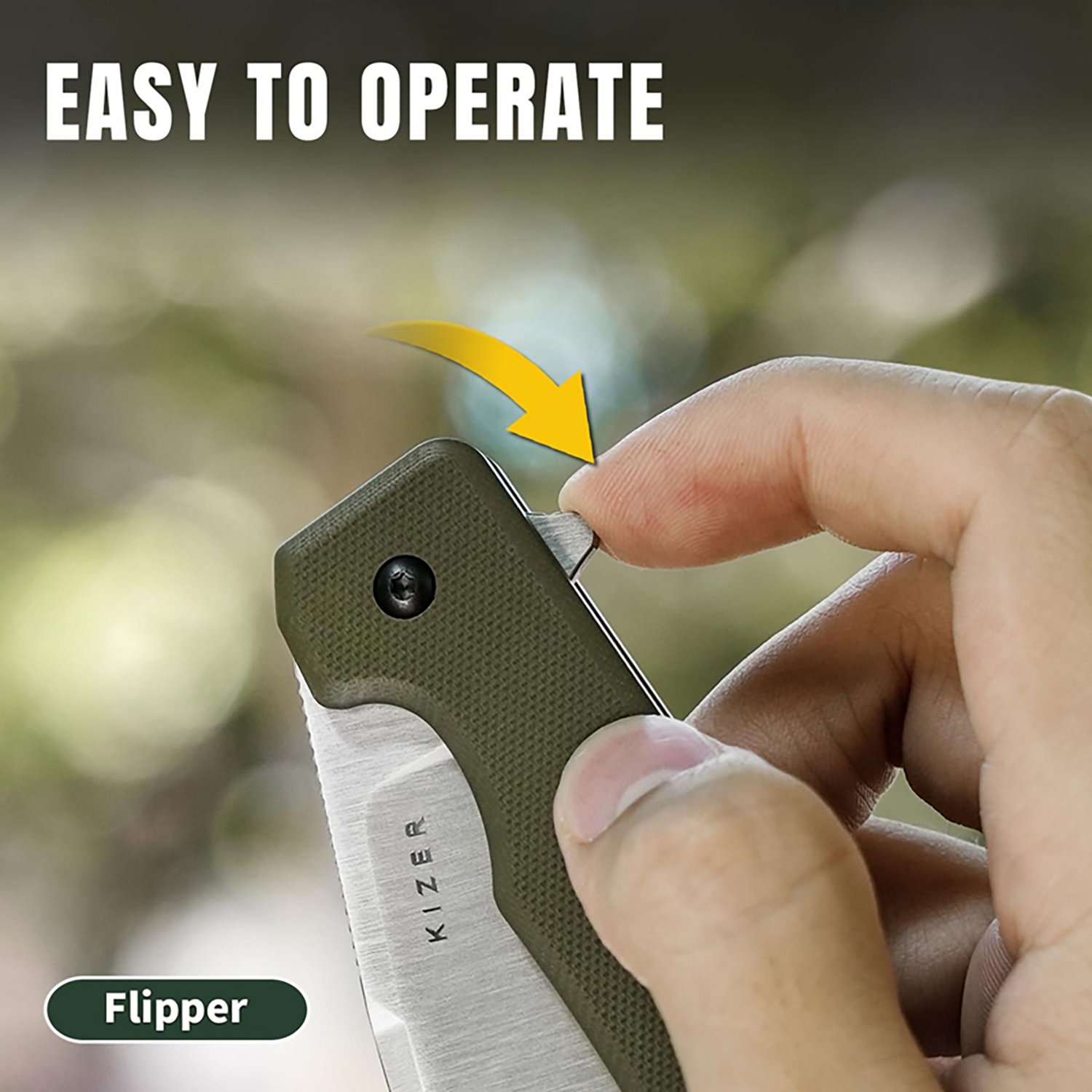 Kizer Nice Guy Folding Knife - view number 3