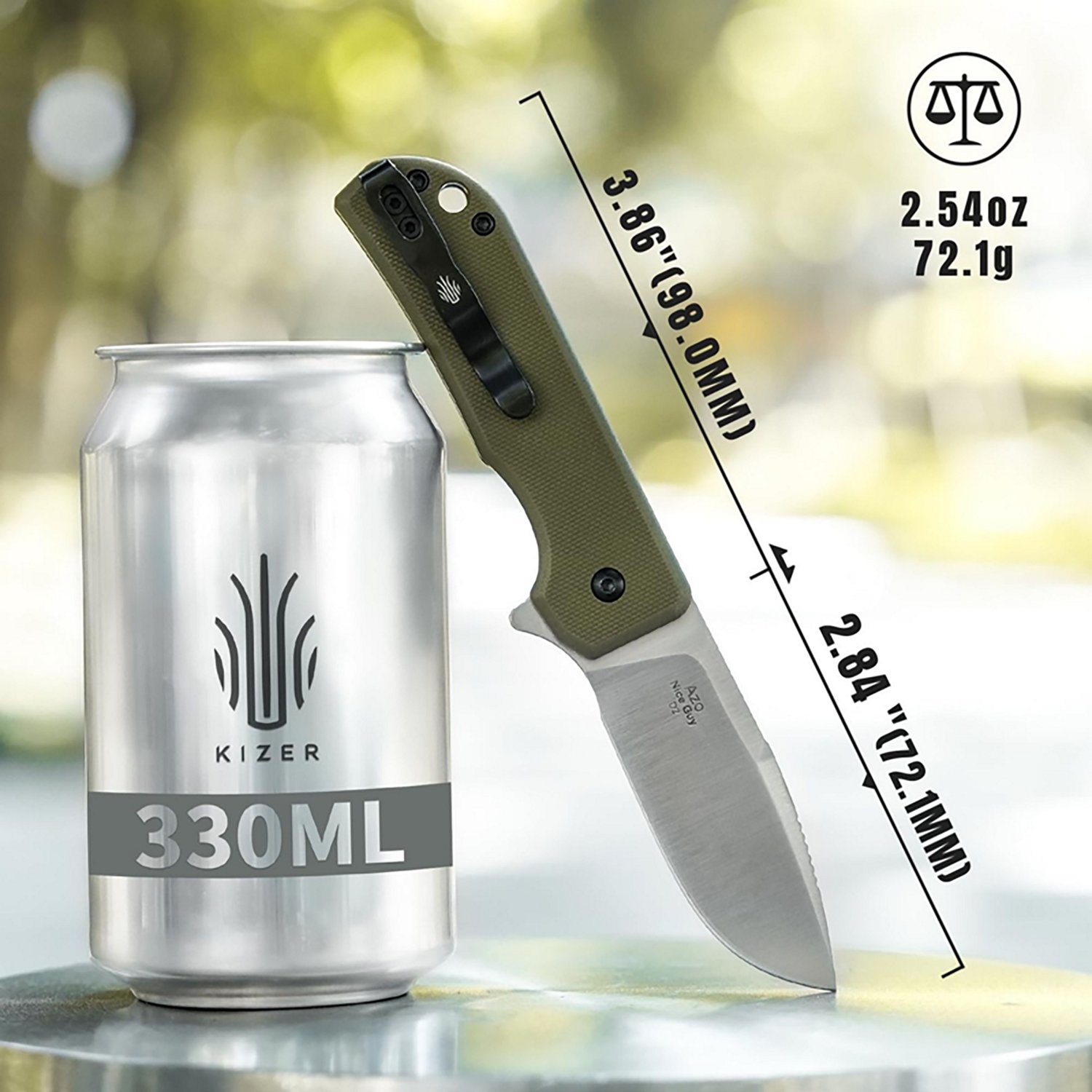 Kizer Nice Guy Folding Knife - view number 5