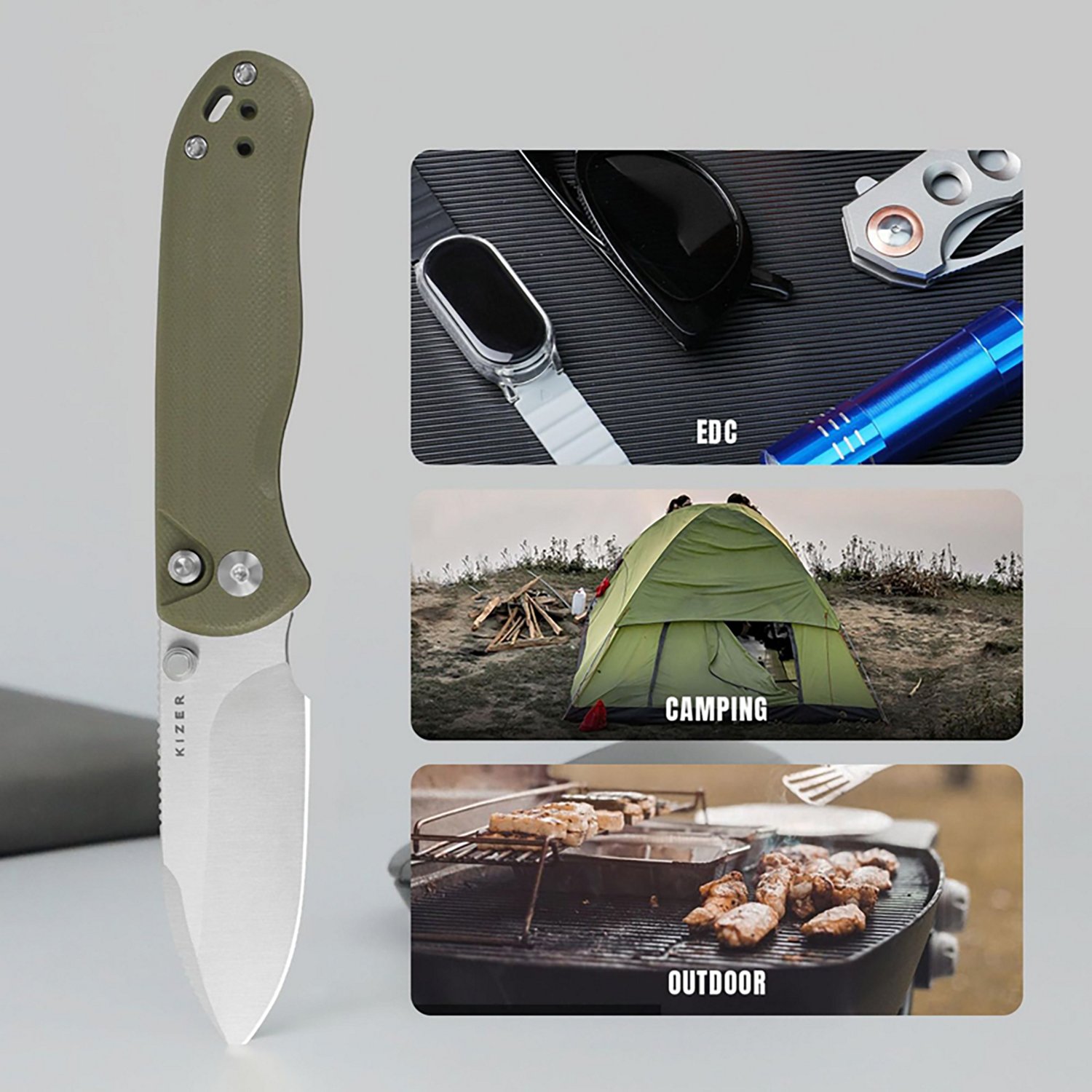 Kizer Drop Bear 2 Folding Knife - view number 7