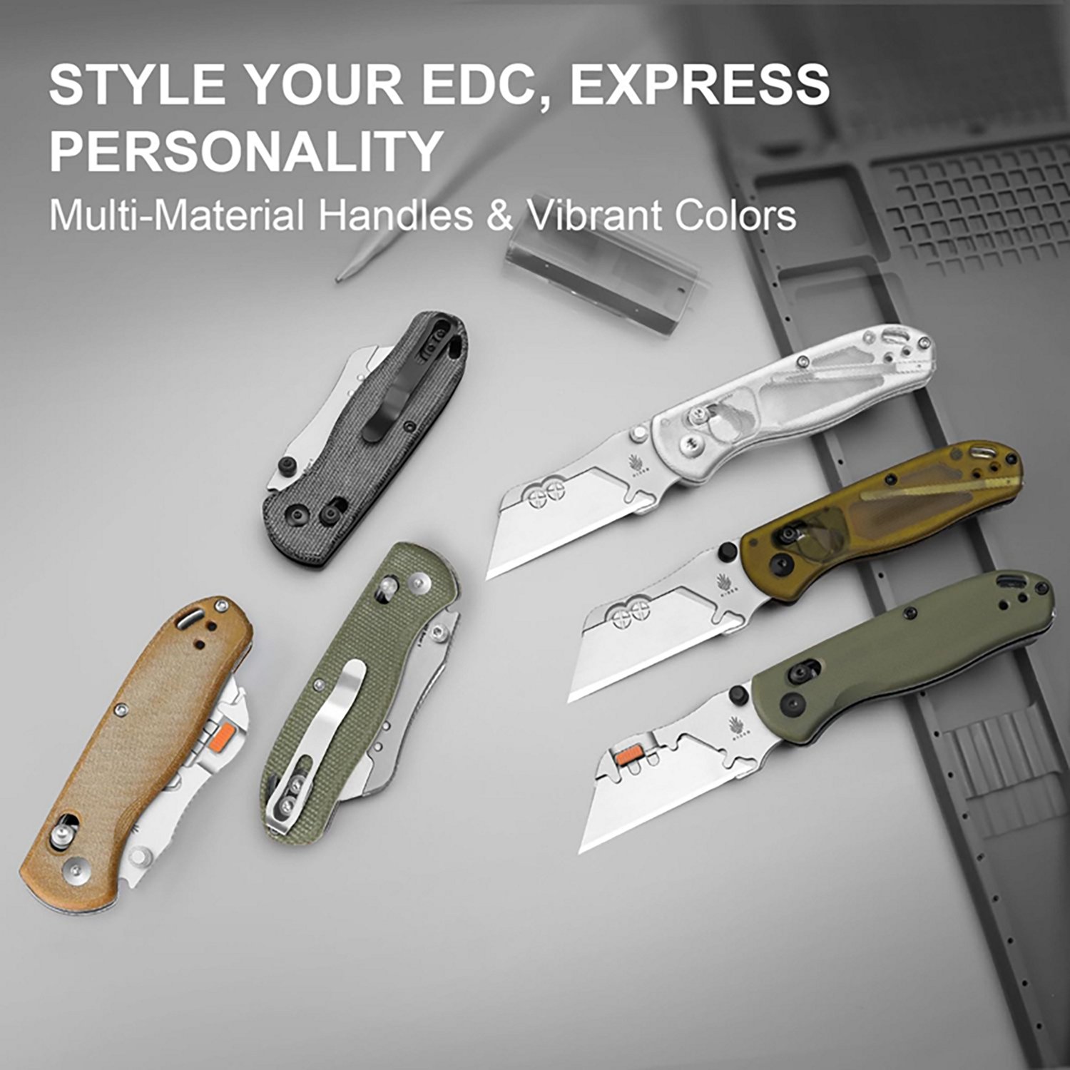 Kizer Drop Bear Folding Utility Knife - view number 5