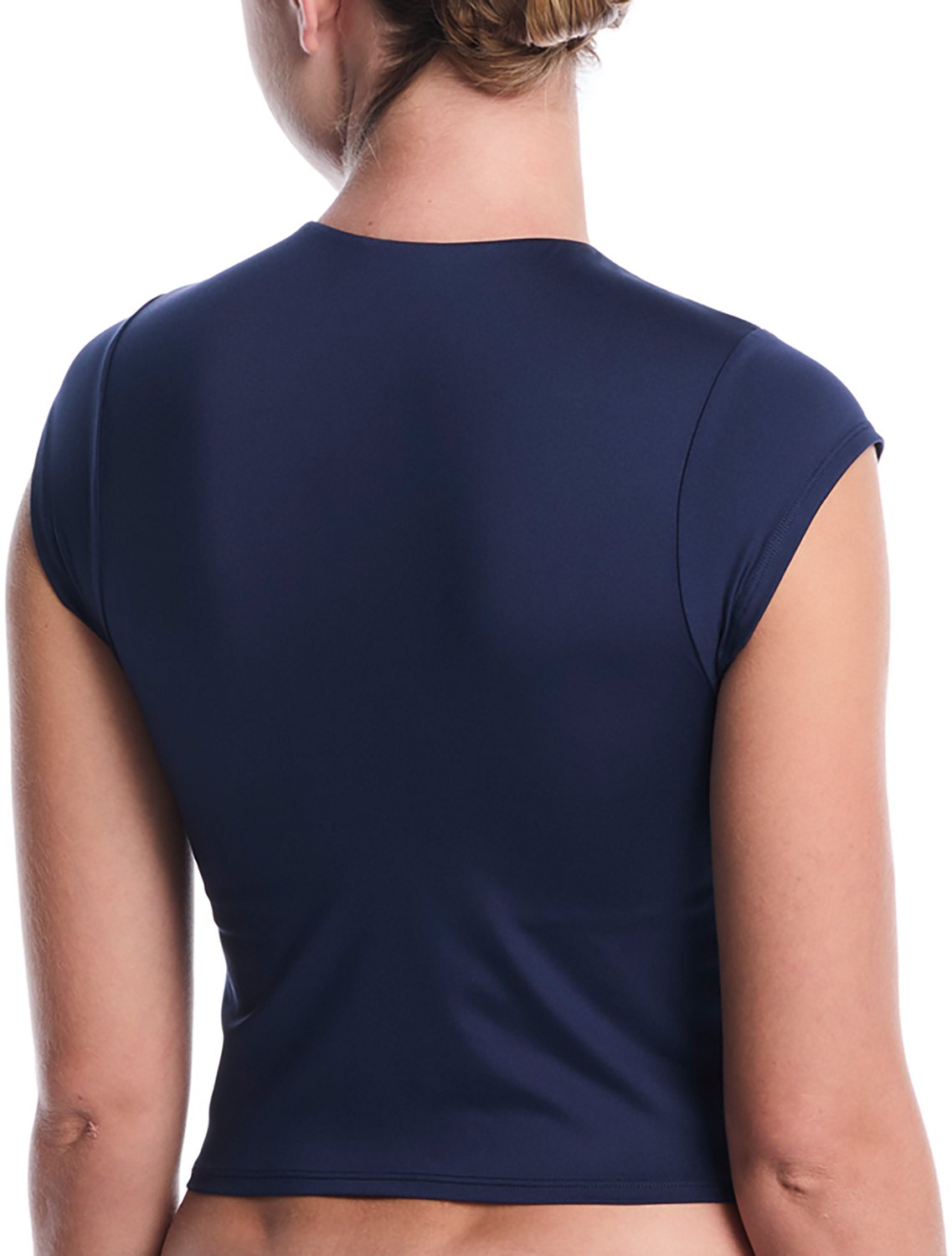 Nike Women’s Effortless Essential Cap Sleeve Swim Top - view number 2