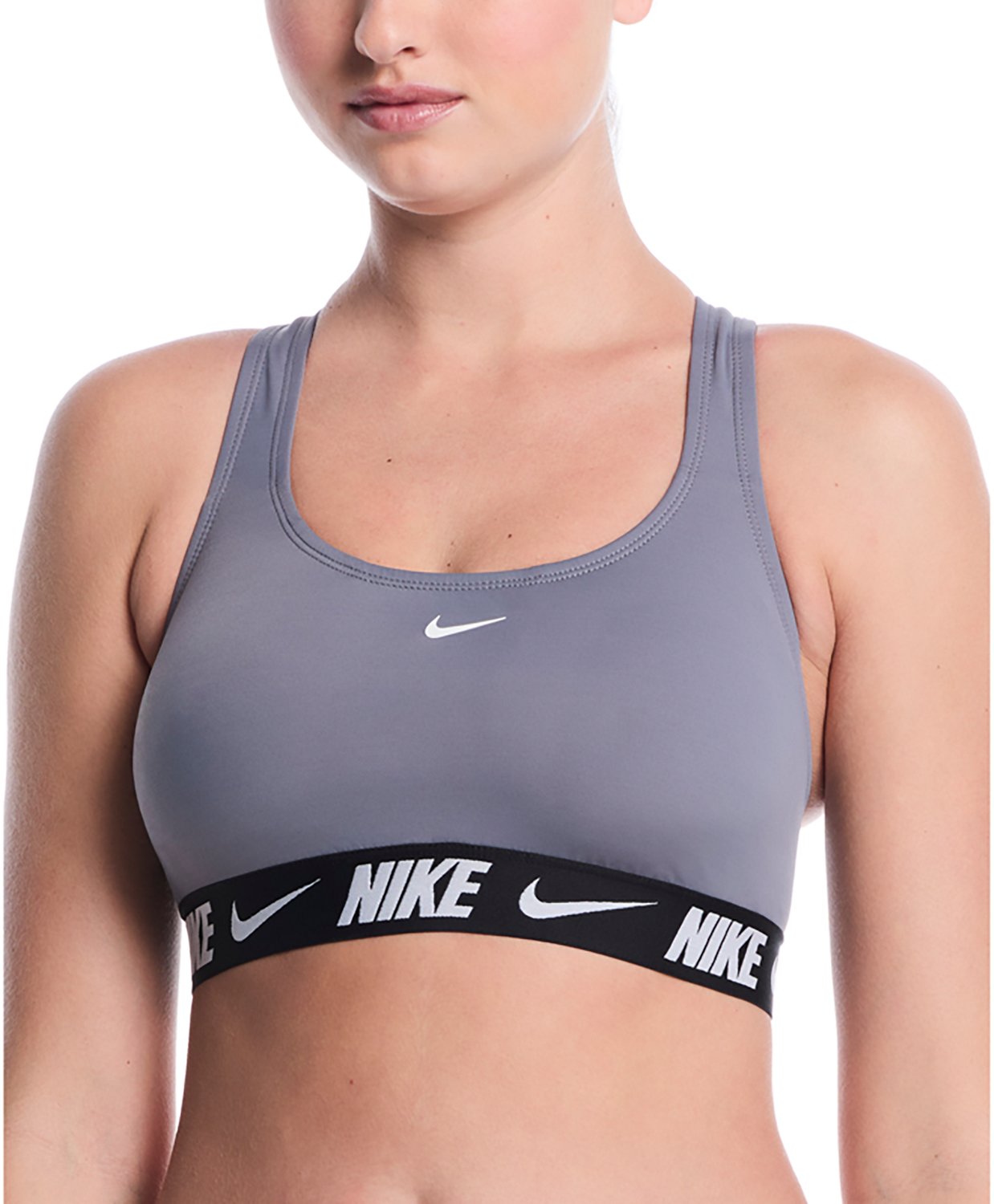 Nike Women's Logo Tape Racerback Bikini Top