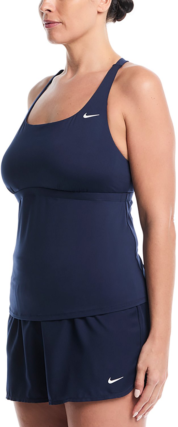 Nike Women’s Effortless Essential Square Neck Tankini Plus Size