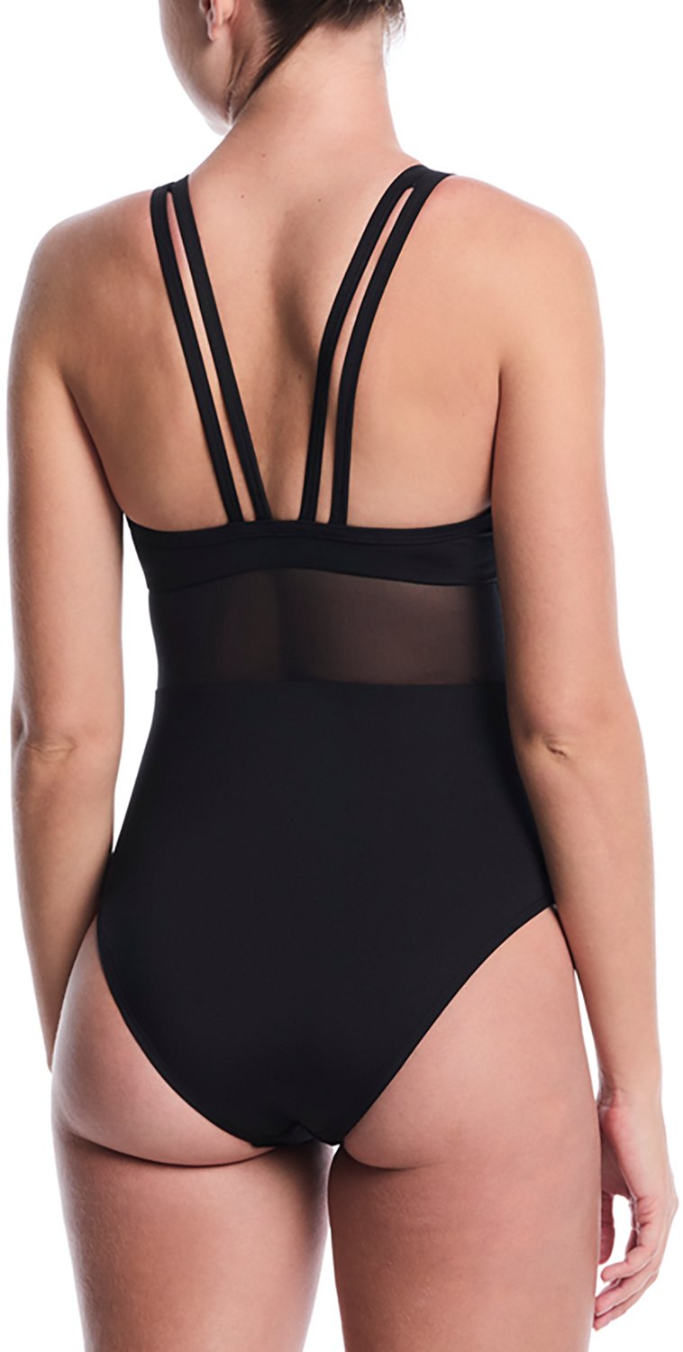 Nike Women's Mesh V-back 1-Piece Swimsuit - view number 2