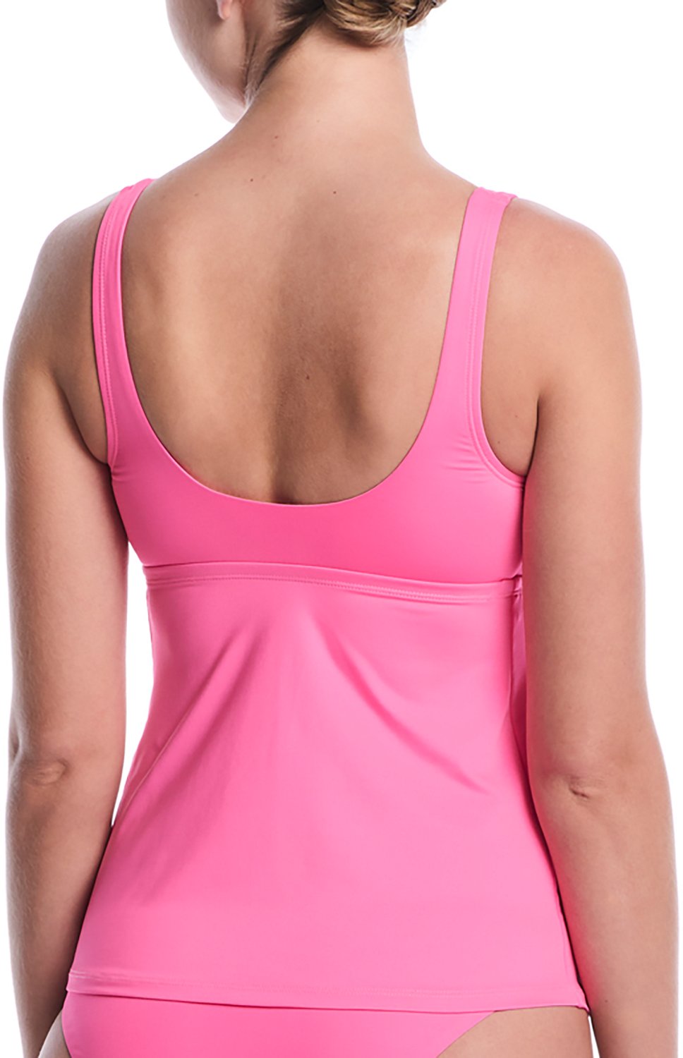 Nike Women's Effortless Essential Scoop Neck Tankini Swim Top - view number 2