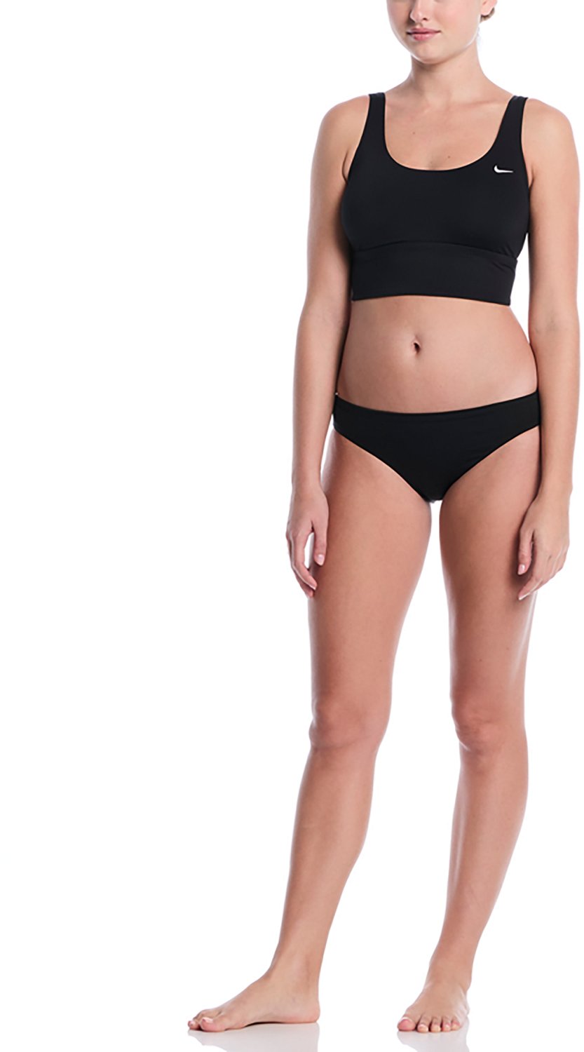 Nike Women's Effortless Essential Scoop Neck Midkini Swim Top - view number 3