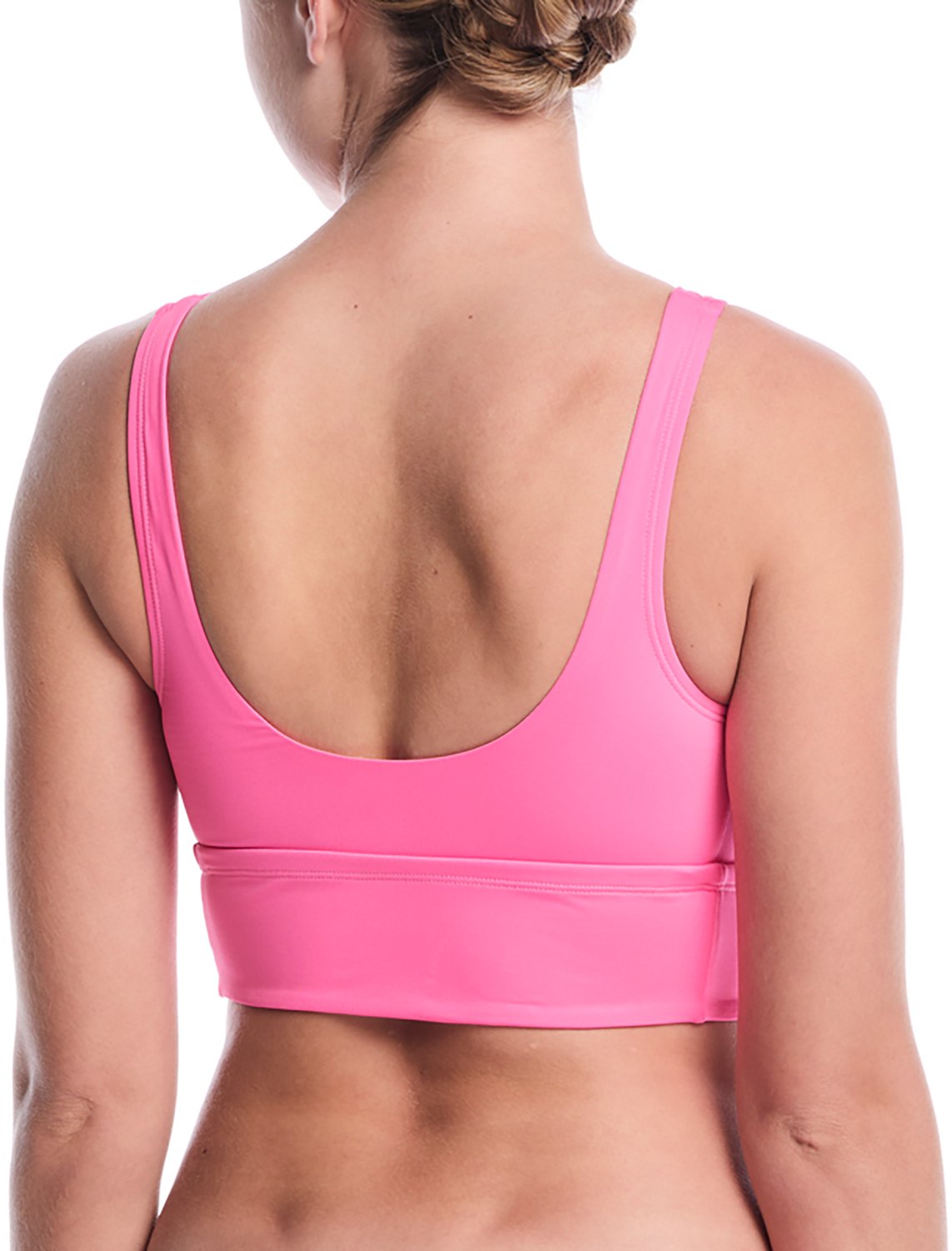 Nike Women's Effortless Essential Scoop Neck Midkini Swim Top - view number 2