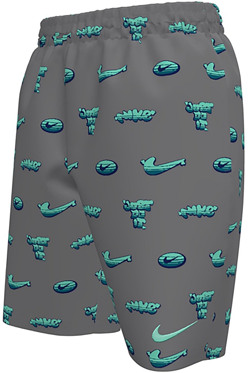 Nike Boys’ Swim Breaker 7" Brief‑Lined Volley Shorts