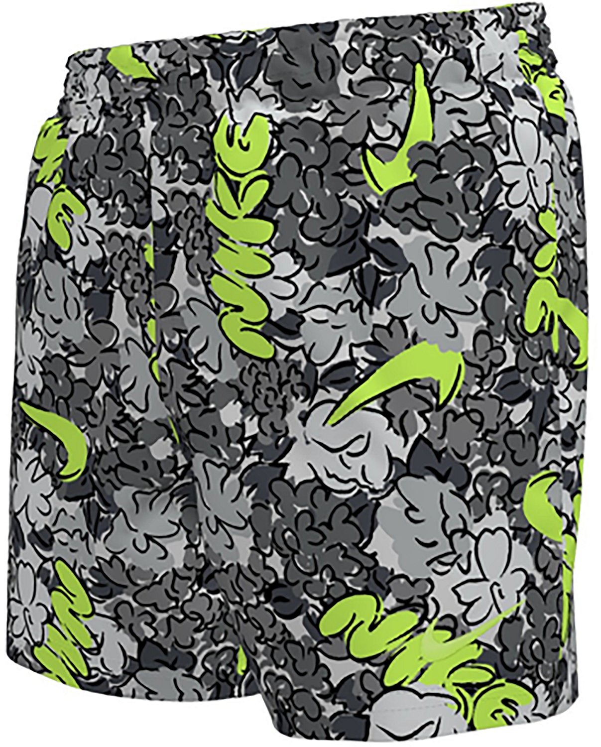 Nike Boys' Breaker Floral Allover Print Volley Swim Shorts 4 in