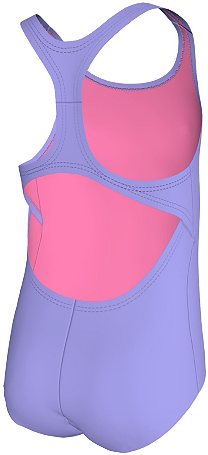 Nike Girls’ Racerback One‑Piece Swimsuit - view number 3