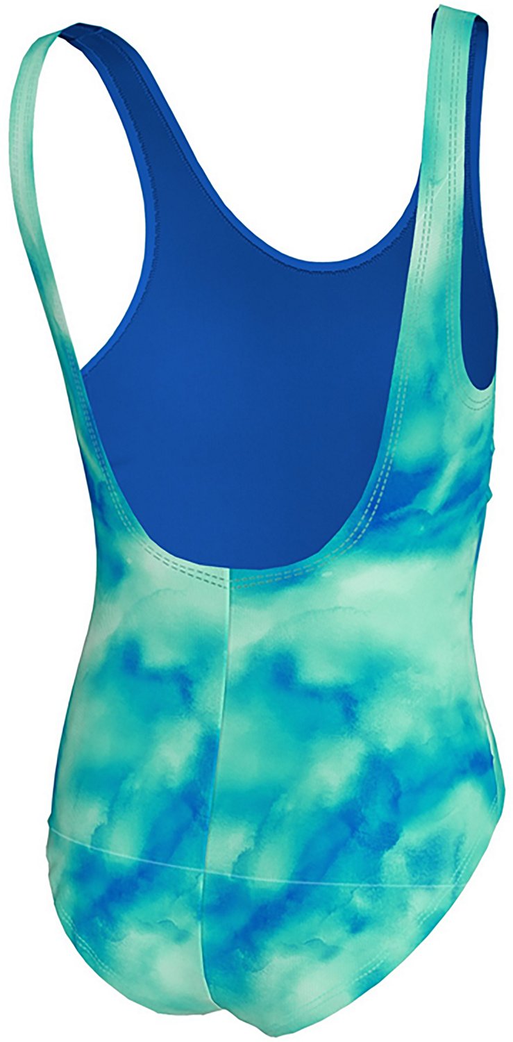 Nike Girls' Swim U-Back One-Piece Swimsuit - view number 3