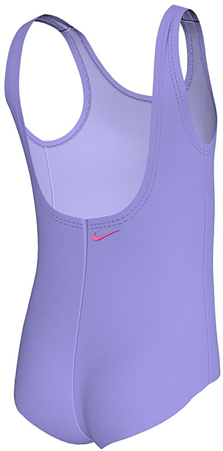 Nike Girls' 4-6X Doodle Floral U-Back 1-Piece Swimsuit - view number 2