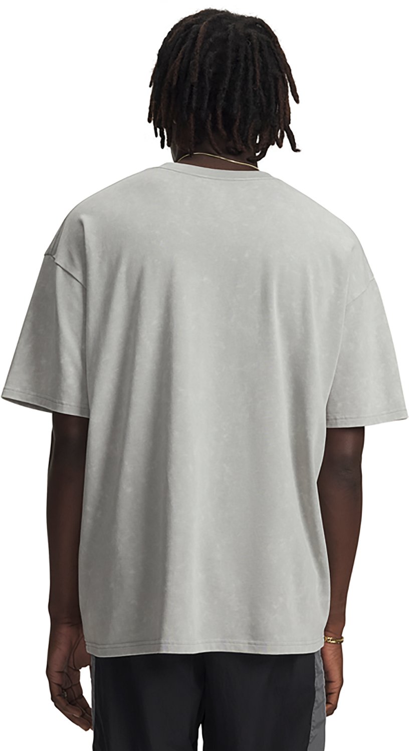 Under Armour Men's Heavyweight Logo Wash T-shirt - view number 2