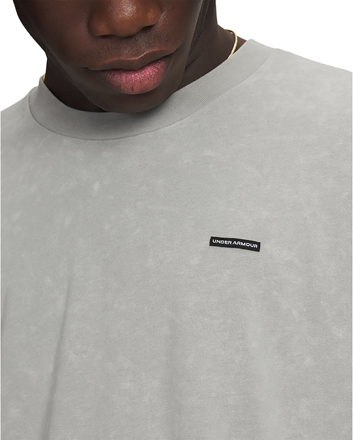 Under Armour Men's Heavyweight Logo Wash T-shirt - view number 3