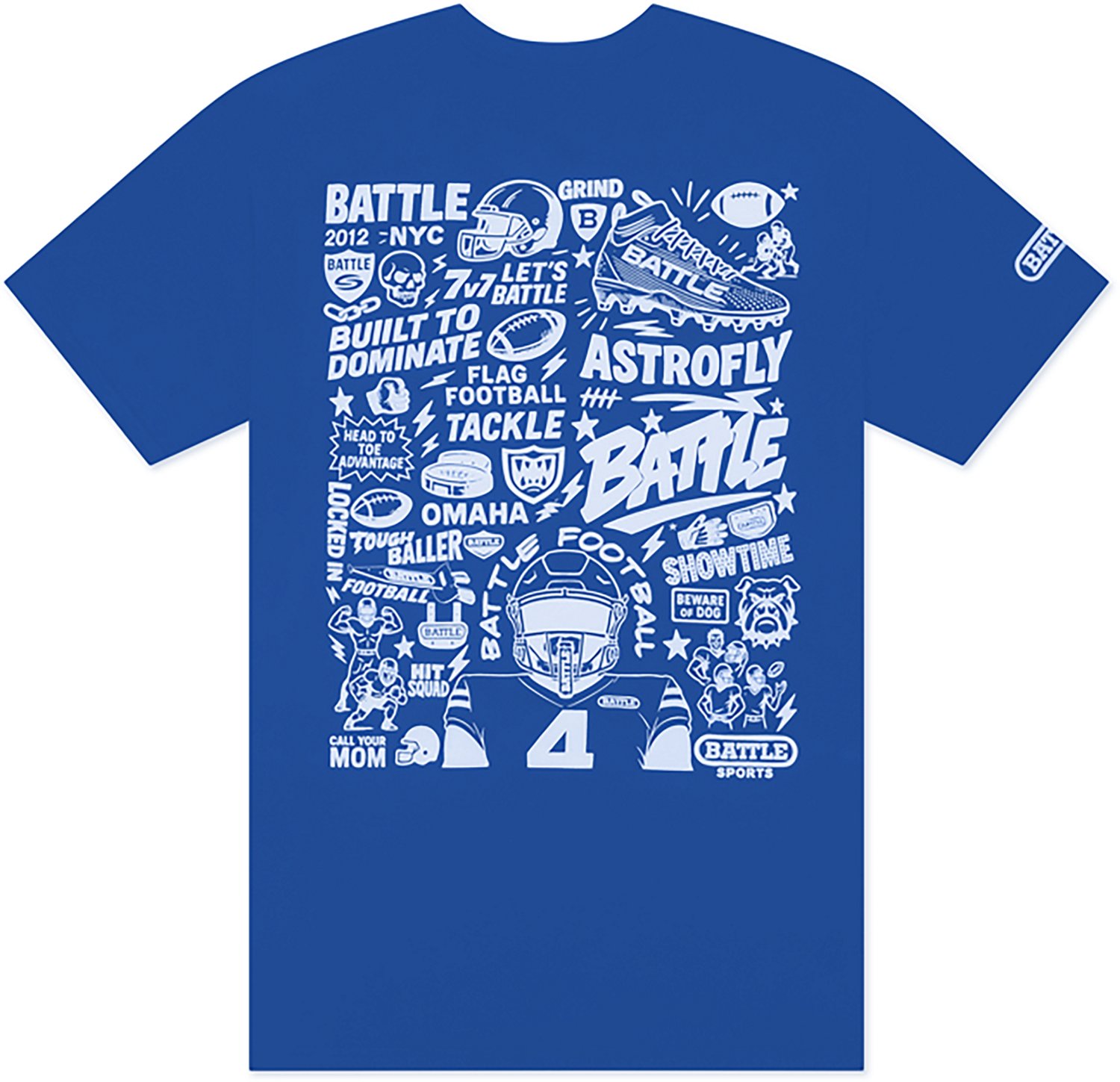 Battle Men’s Collage T‑Shirt