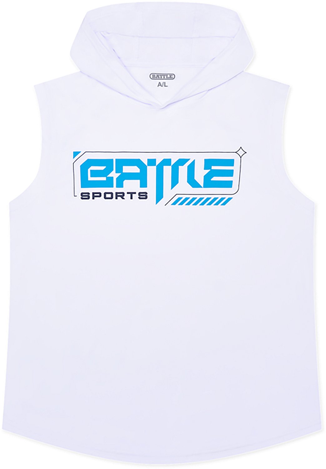 Battle Boys' Future Tech Cyborg Sleeveless Hoodie