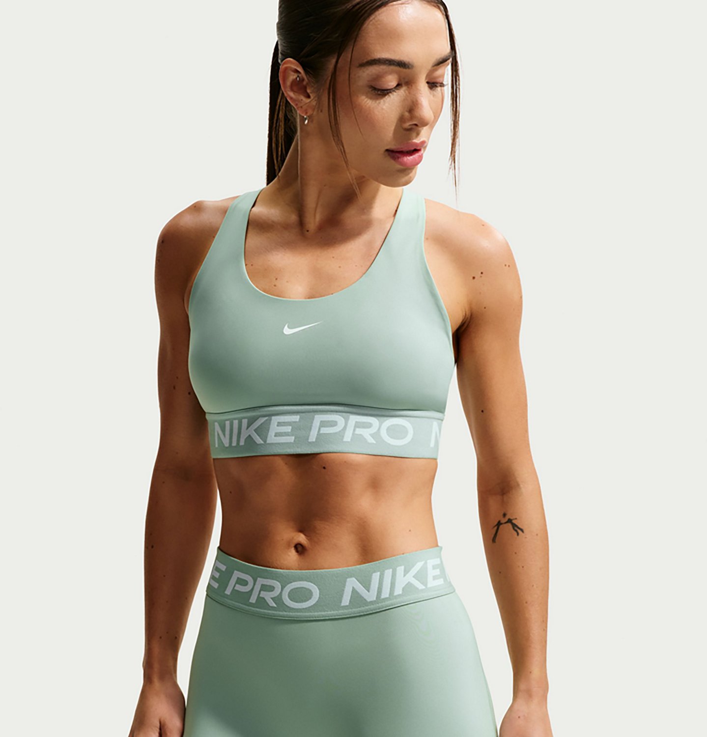 Nike Women's Nike Pro Dri-FIT Mid-Rise Biker Shorts 5 in. - view number 3