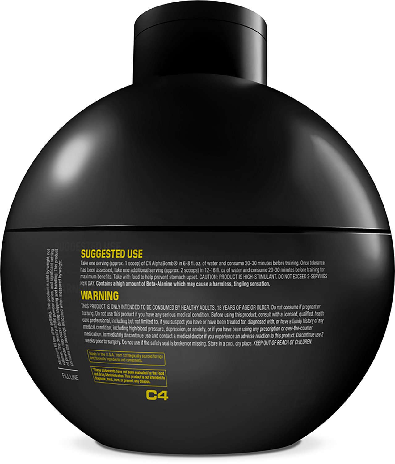 C4 Performance Energy AlphaBomb Full Melon Jacket