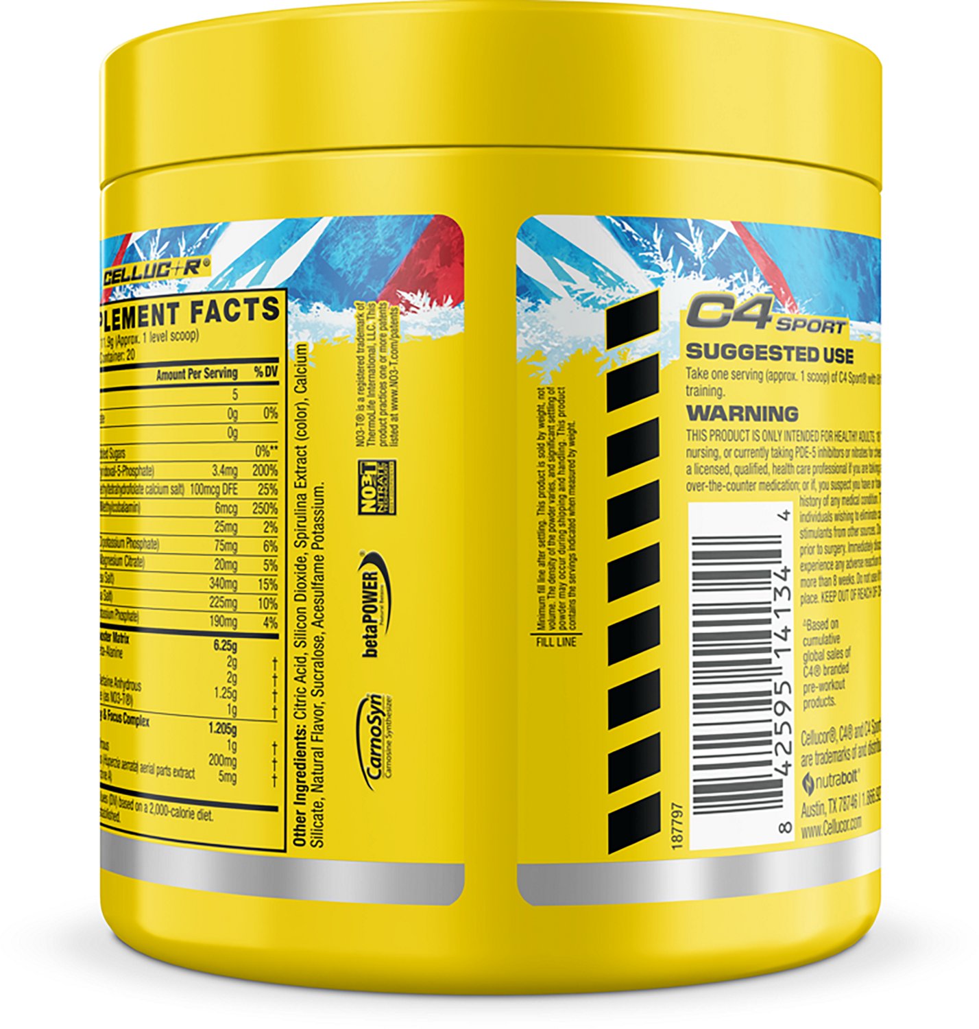 C4 Sport Frozen Bombsicle Pre-Workout - 20 servings - view number 3