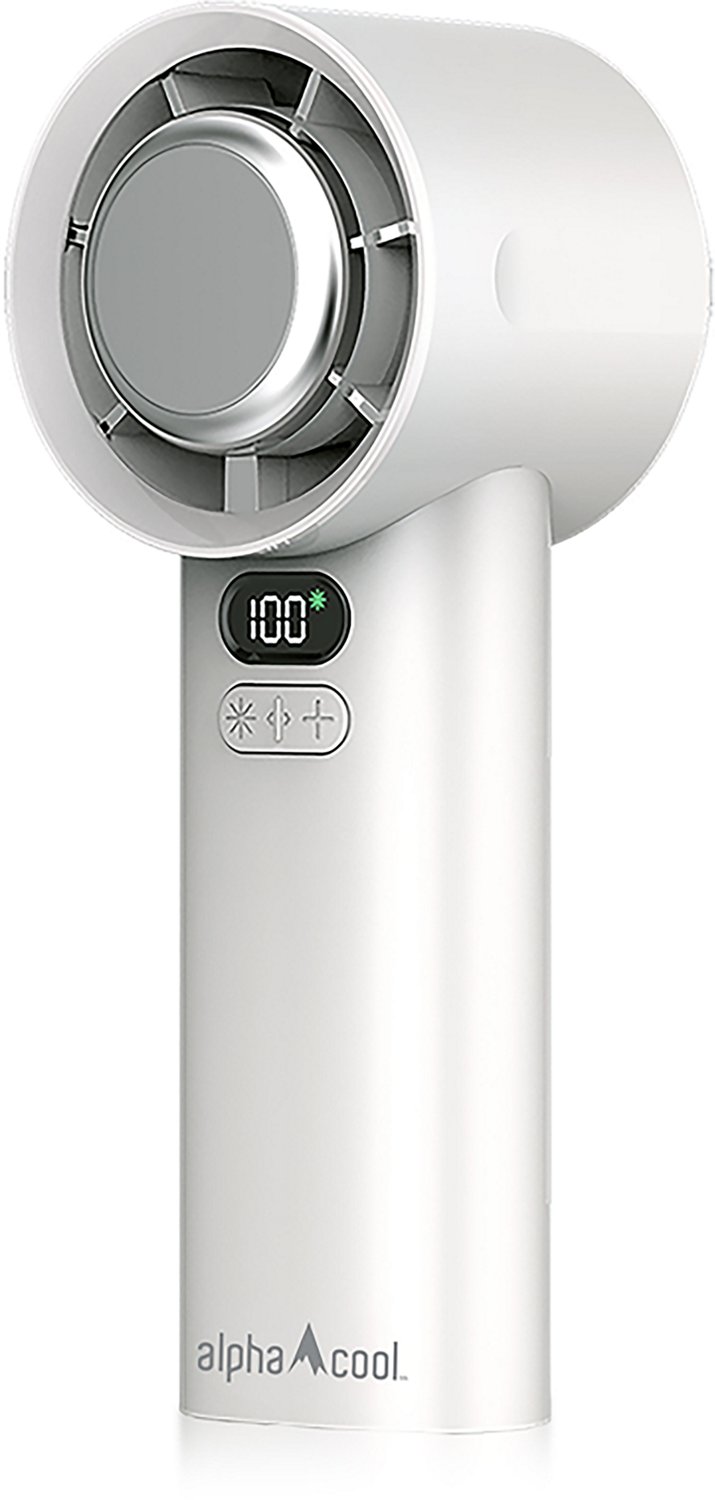 AlphaCool Rechargeable Handheld Fan with Cooling Plate - view number 2