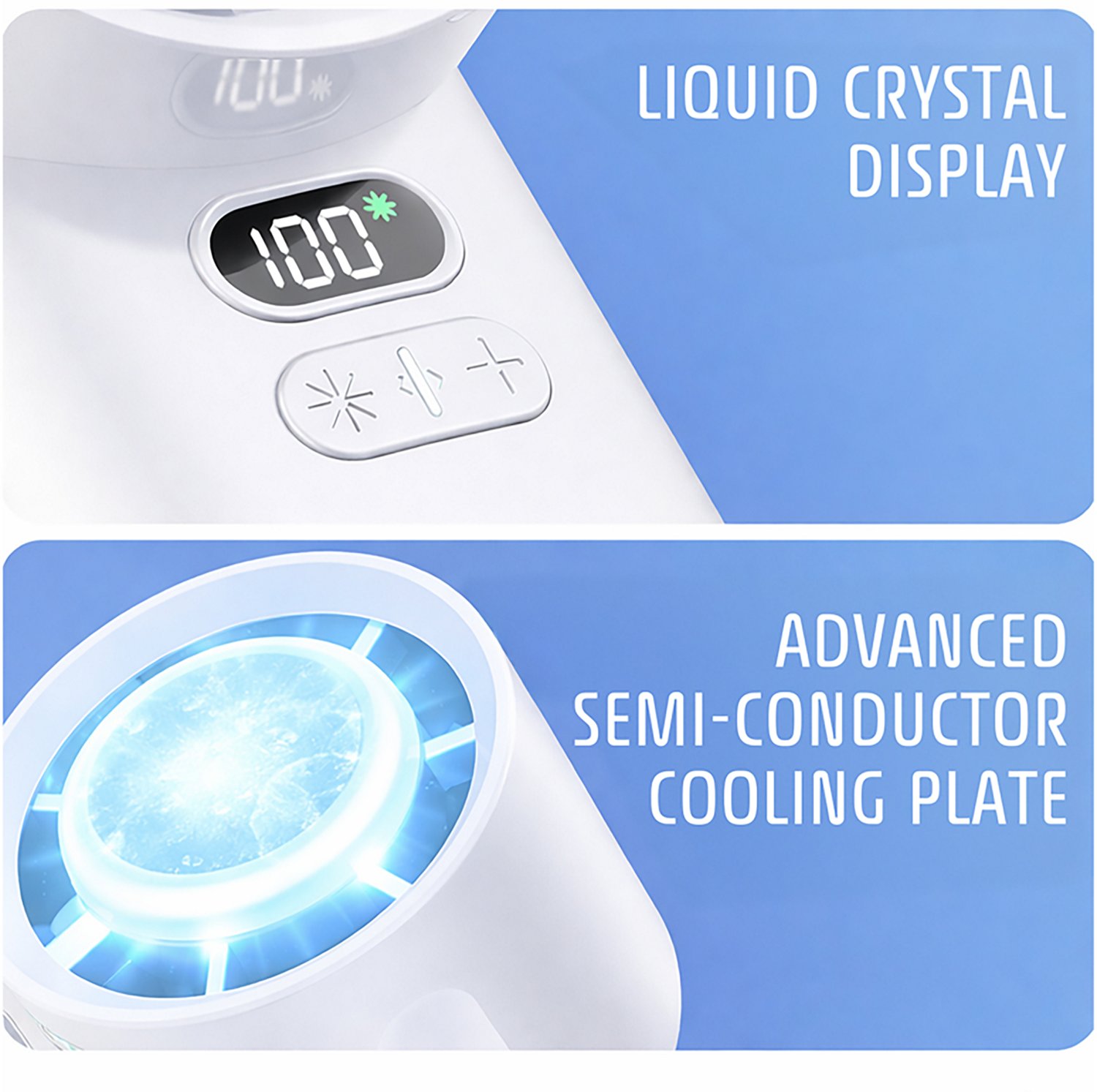 AlphaCool Rechargeable Handheld Fan with Cooling Plate - view number 8