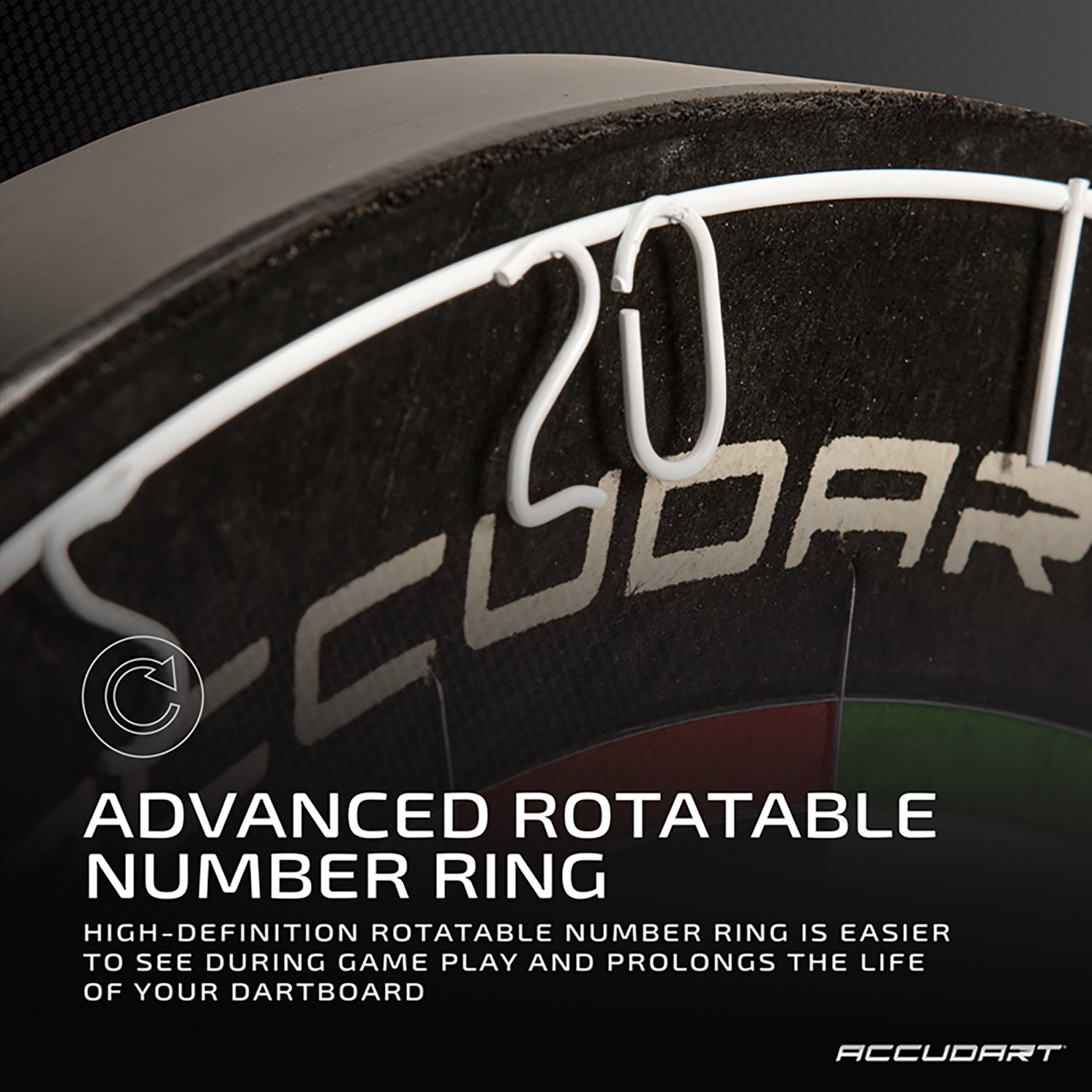 Accudart Edge Bristle Dartboard - view number 4
