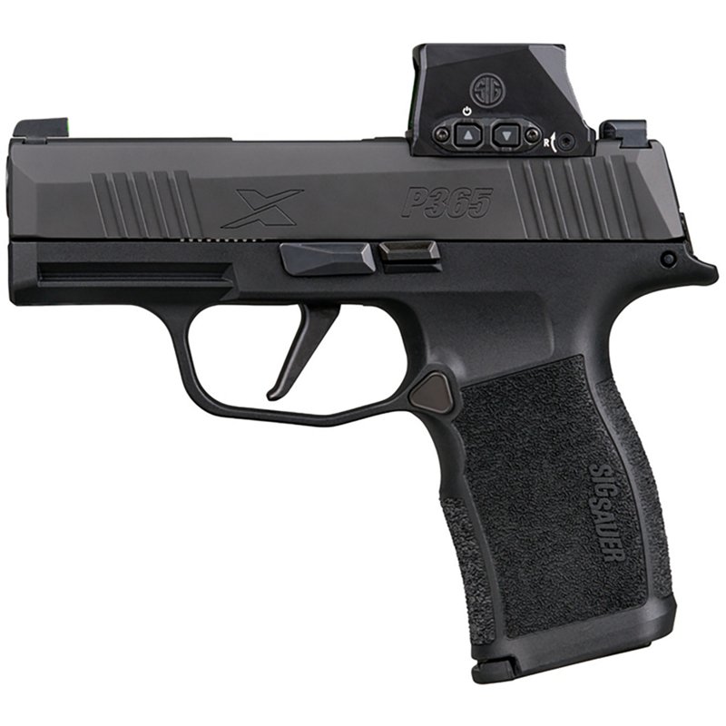 Sig Sauer P365 Micro Compact 9mm 3.1" Bbl X-Series Striker X-Ray 3 Mod Poly Grip Sig-Loc Compact Pistol w/(2)12rd Steel Mags 365X-9-BXR3-RXSL