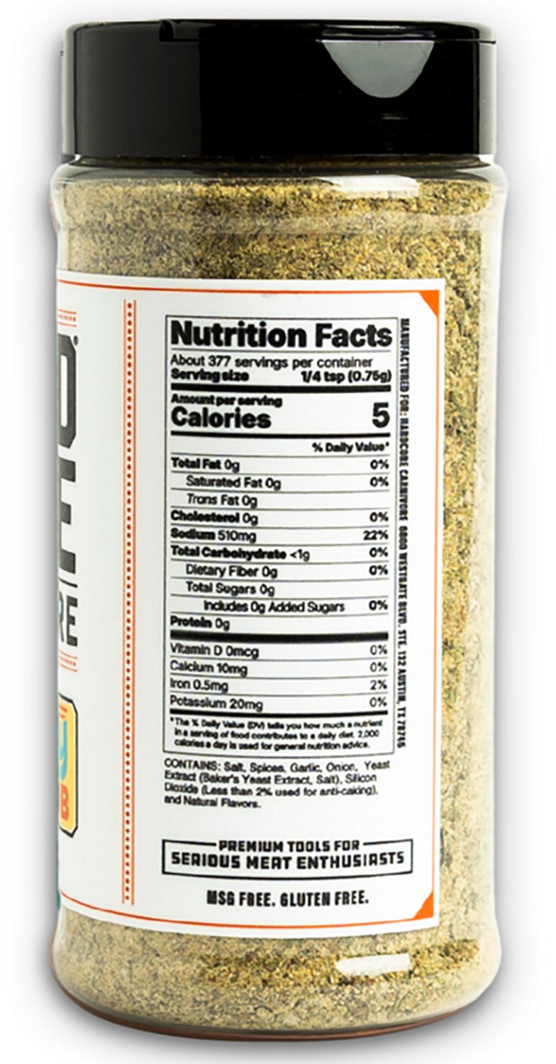 Hardcore Carnivore Poultry Rub Seasoning 10 Oz - view number 2