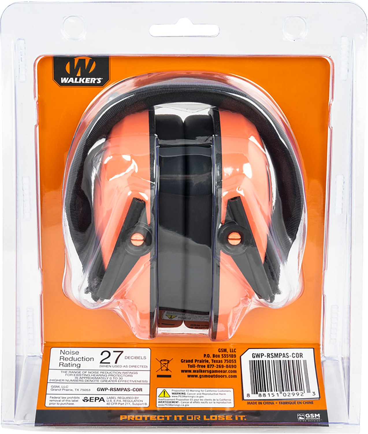 Walker’s Razor Slim Passive Muff Over‑the‑Head Hearing Protection - view number 2
